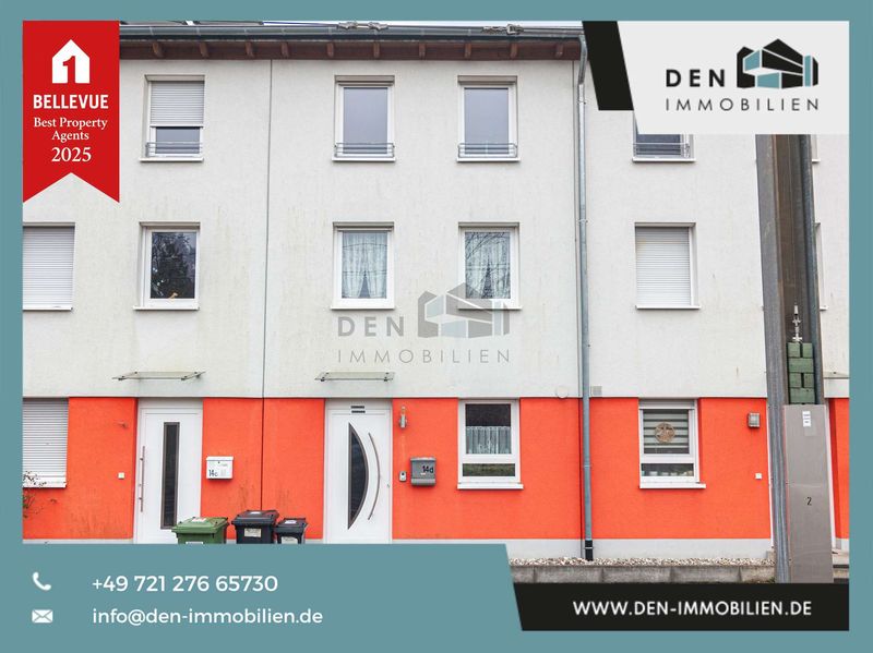 Modernes Familienhaus in Stutensee-Büchig mit Energiekl. A, Dachterrasse, Garten und PKW-Stellplatz